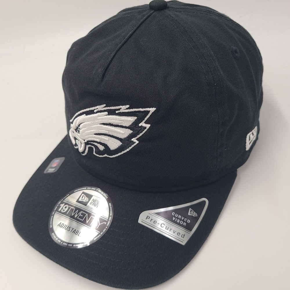 Philadelphia Eagles Hat Snapback New Era 19Twenty Black White NFL Football Logo